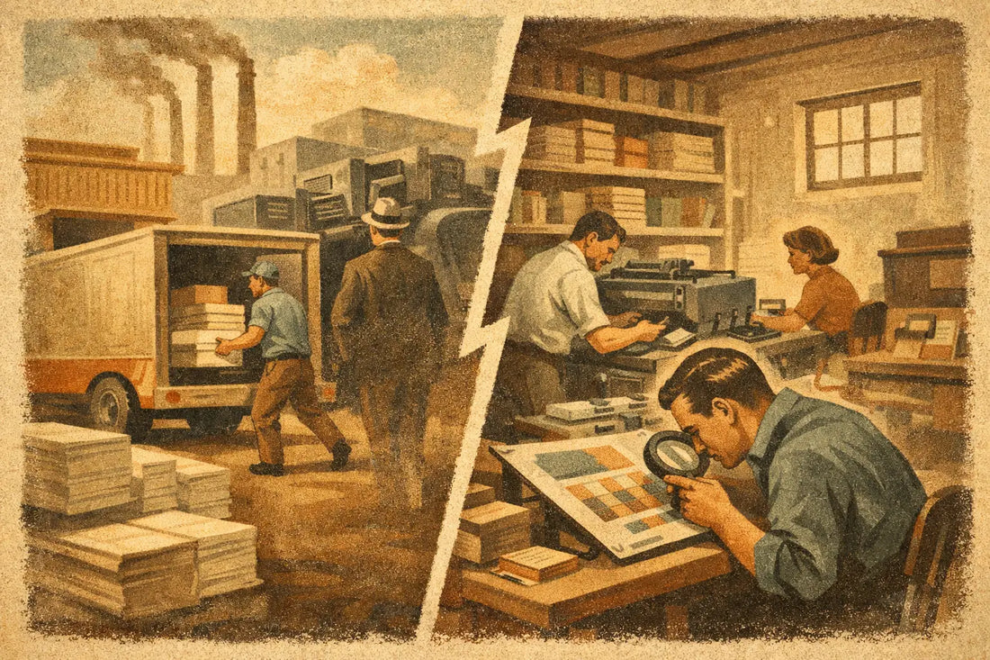 Outsource Printing vs Inhouse Production Costs