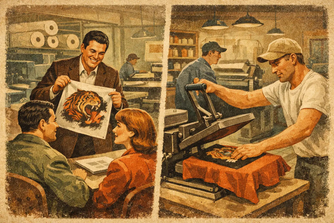 DTF Outsourcing vs In House Printing