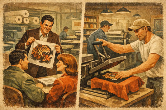DTF Outsourcing vs In House Printing